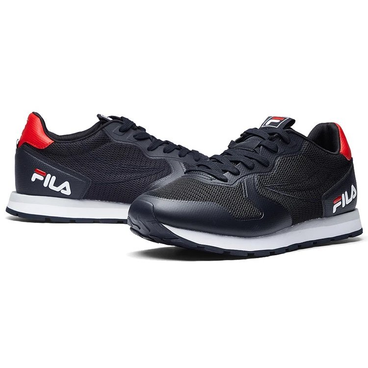 Zapatillas para correr Fht Serie 83 «Runner VNTG» Negro/Blanco