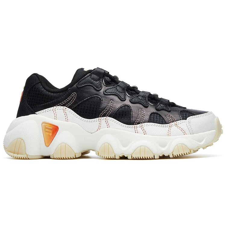 Zapatillas para correr Jagger VNTG GS Negro/Blanco/Amarillo