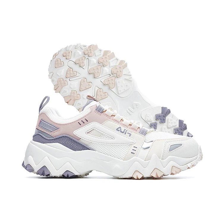 Zapatillas para correr Oakmont «Blanco/Rosa claro»