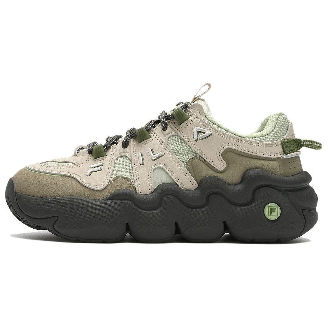 Zapatillas para correr Panini «Beige Green»