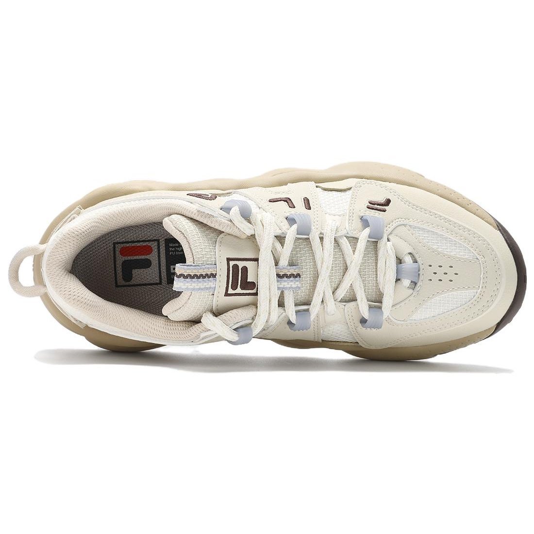 Zapatillas para correr Panini «Blanco beige»