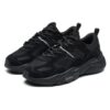 Zapatillas para correr resistentes al desgaste, color negro
