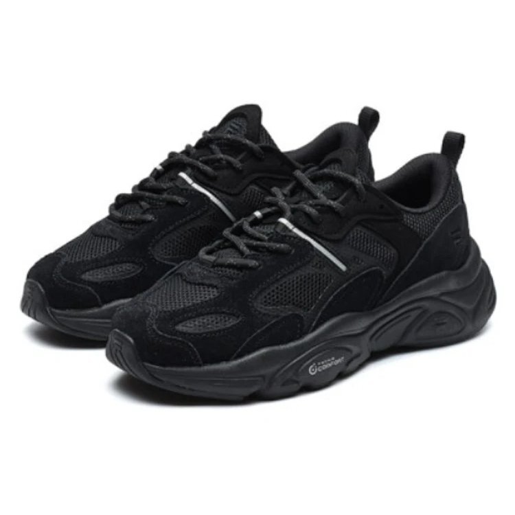 Zapatillas para correr resistentes al desgaste, color negro