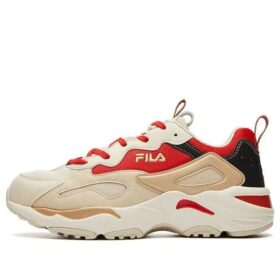 Zapatillas para correr Tracer, color beige/rojo