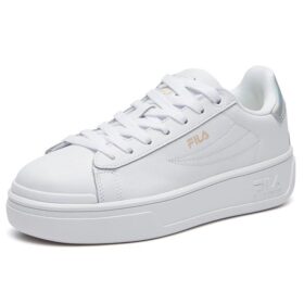 Zapatillas planas de moda, color blanco