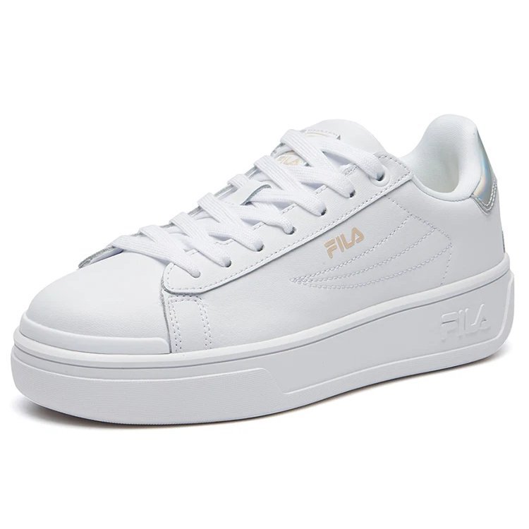 Zapatillas planas de moda, color blanco