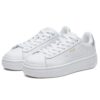 Zapatillas planas de moda, color blanco