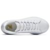 Zapatillas planas de moda, color blanco