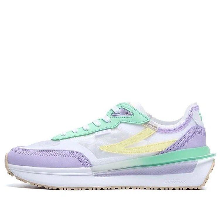 Zapatillas Renno Classics «Blanco, lila y verde»
