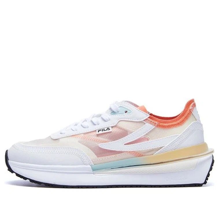 Zapatillas RENNO Classics «Blanco Naranja»