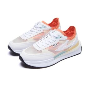 Zapatillas RENNO Classics «Blanco Naranja»