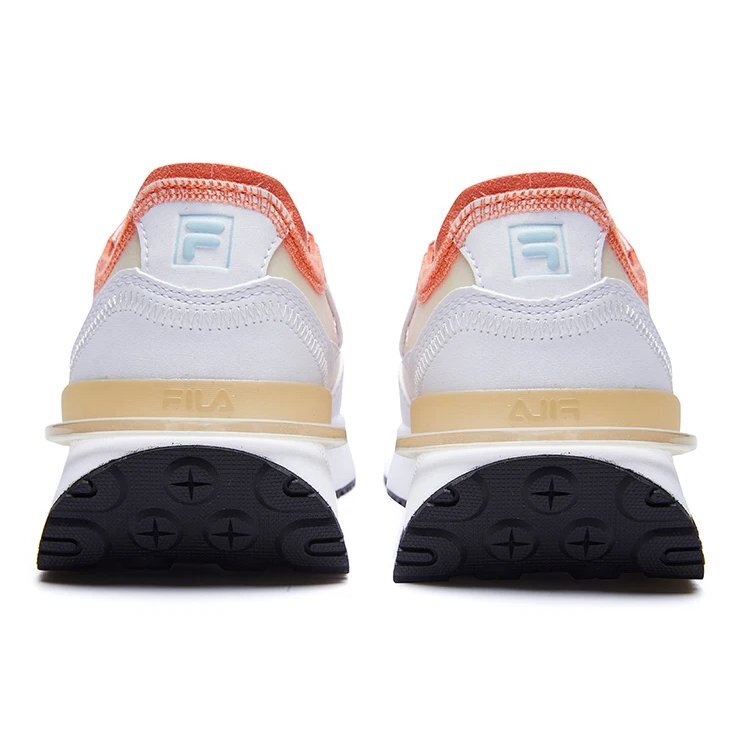 Zapatillas RENNO Classics «Blanco Naranja»