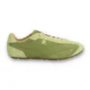 Zapatillas Ritmo de gamuza verde para mujer