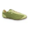 Zapatillas Ritmo de gamuza verde para mujer