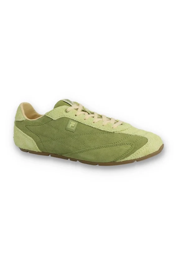 Zapatillas Ritmo de gamuza verde para mujer