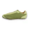 Zapatillas Ritmo de gamuza verde para mujer