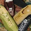 Zapatillas Ritmo de gamuza verde para mujer