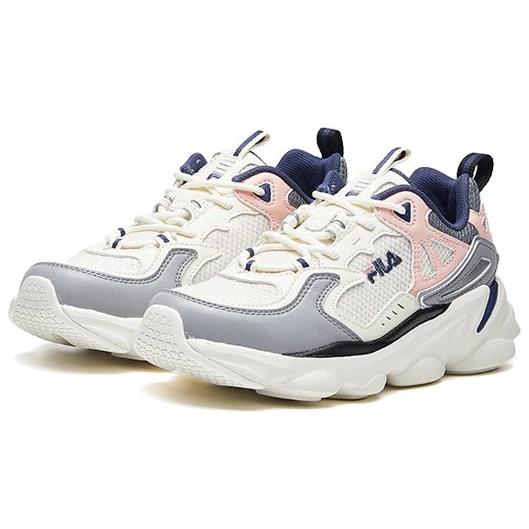 Zapatillas Skipper «Gris, rosa y blanco»