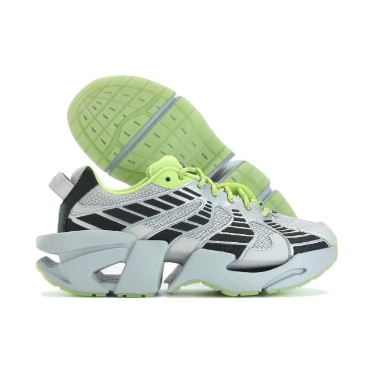 Zapatillas Space Low «Gris, Negro, Verde»