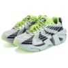 Zapatillas Space Low «Plata, Negro, Verde»
