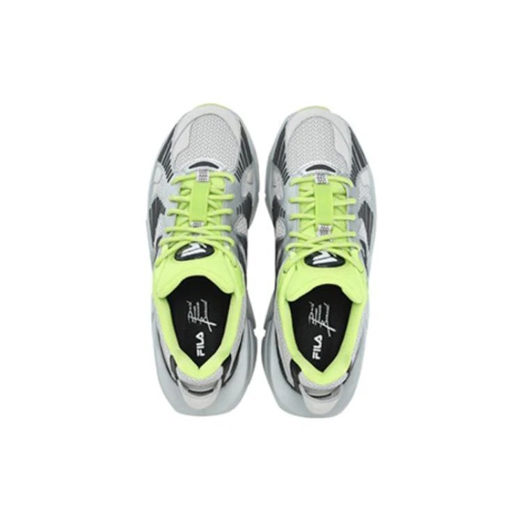 Zapatillas Space Low «Plata, Negro, Verde»