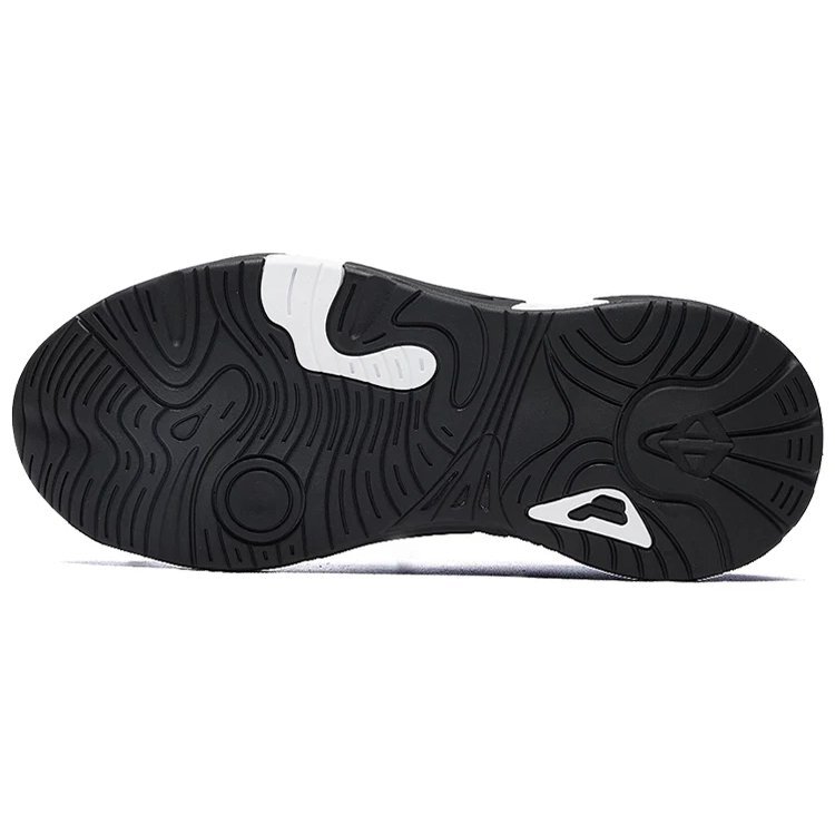 Zapatillas Swarm de caña baja con diseño en espiral «Negro y blanco»
