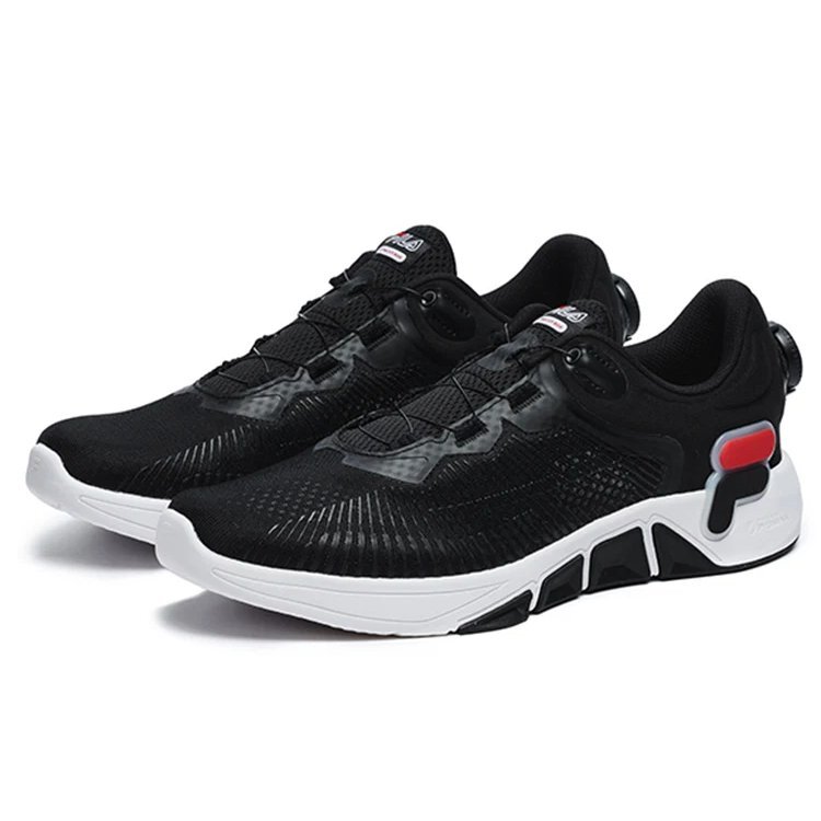Zapatillas Ultra Fit Boa «Negro Rojo»