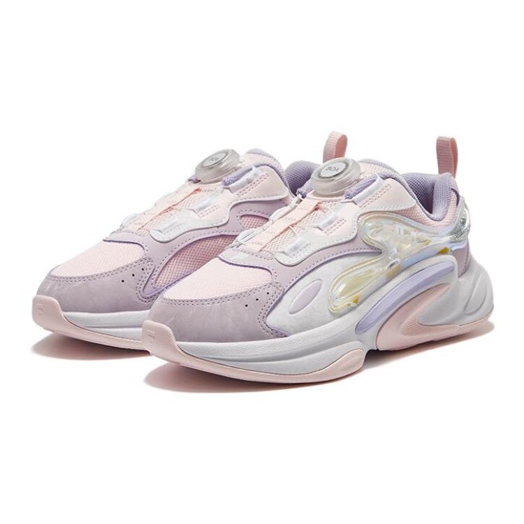 Zapatillas WHALE II «Rosa, morado y blanco»
