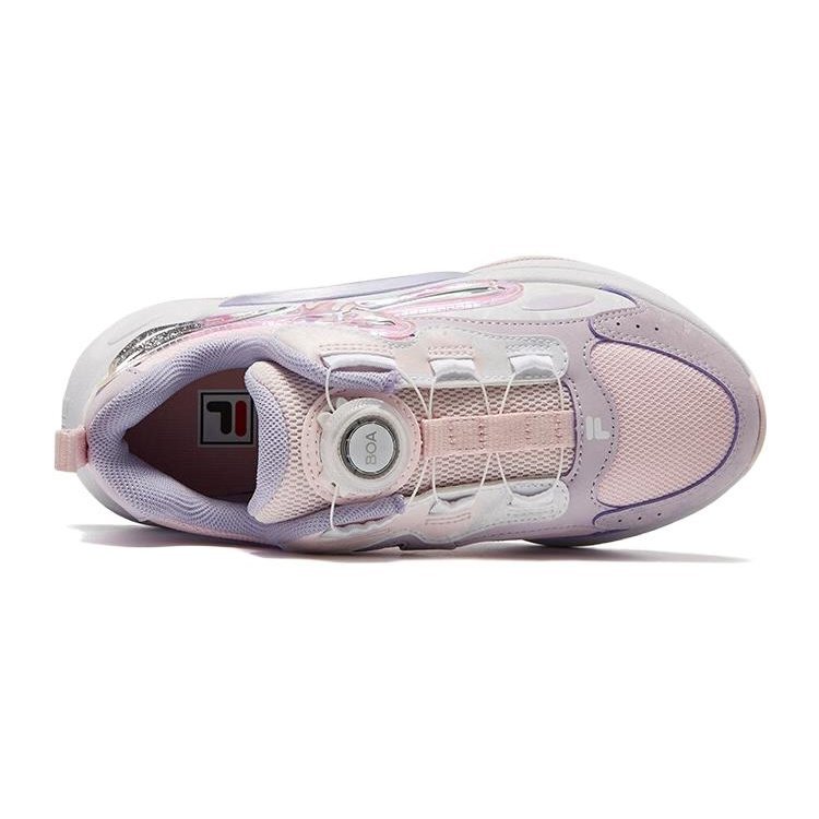 Zapatillas WHALE II «Rosa, morado y blanco»