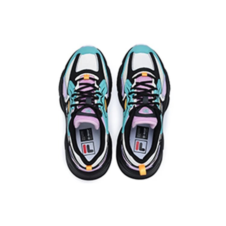 Zapatillas Wings «Blanco, aguamarina y morado»