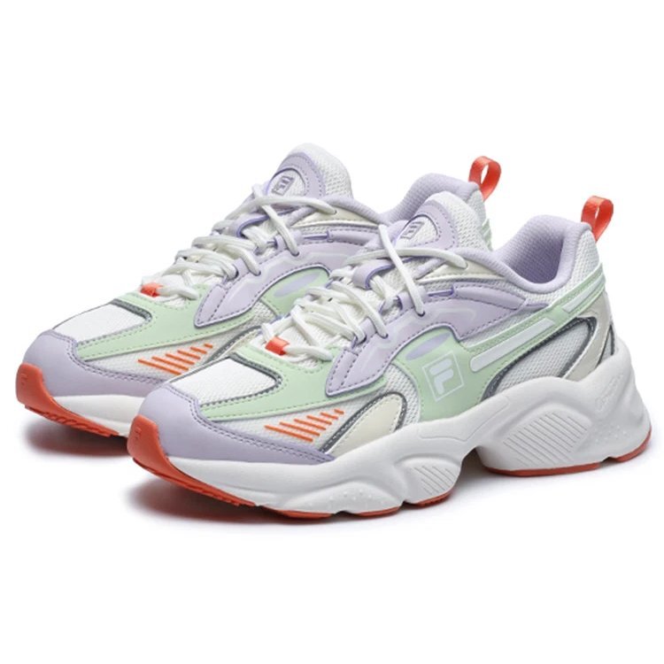 Zapatillas Wings «Blanco, verde y lila»