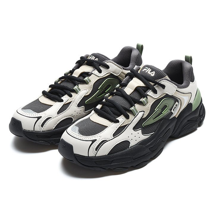 Zapatillas Y2K 3M «Blanco, Negro, Verde»