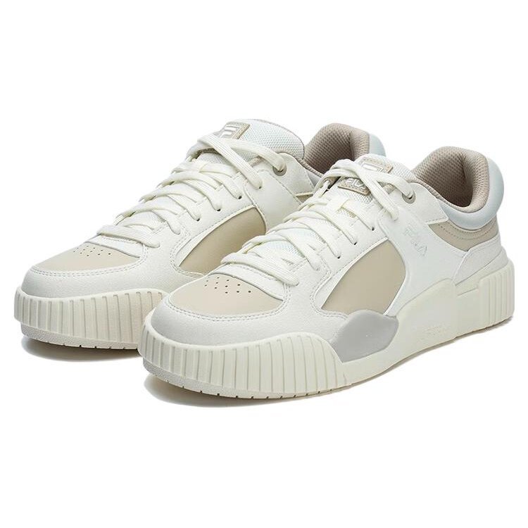 Zapatos Blocks «Blanco, beige, gris»
