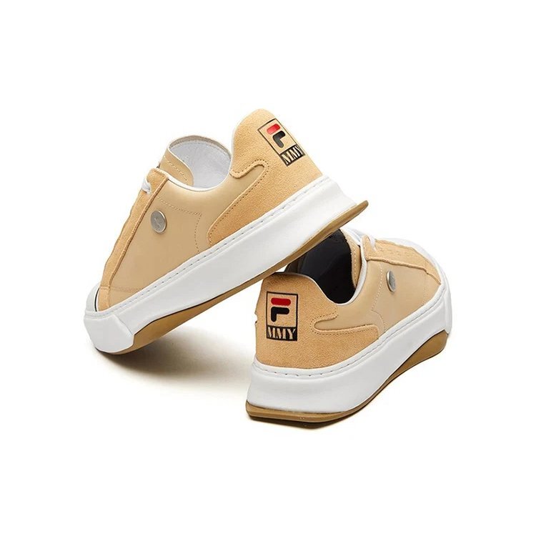 Zapatos casuales bajos Mihara x Fila Beige