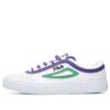 Zapatos casuales ligeros Blanco/Verde/Púrpura