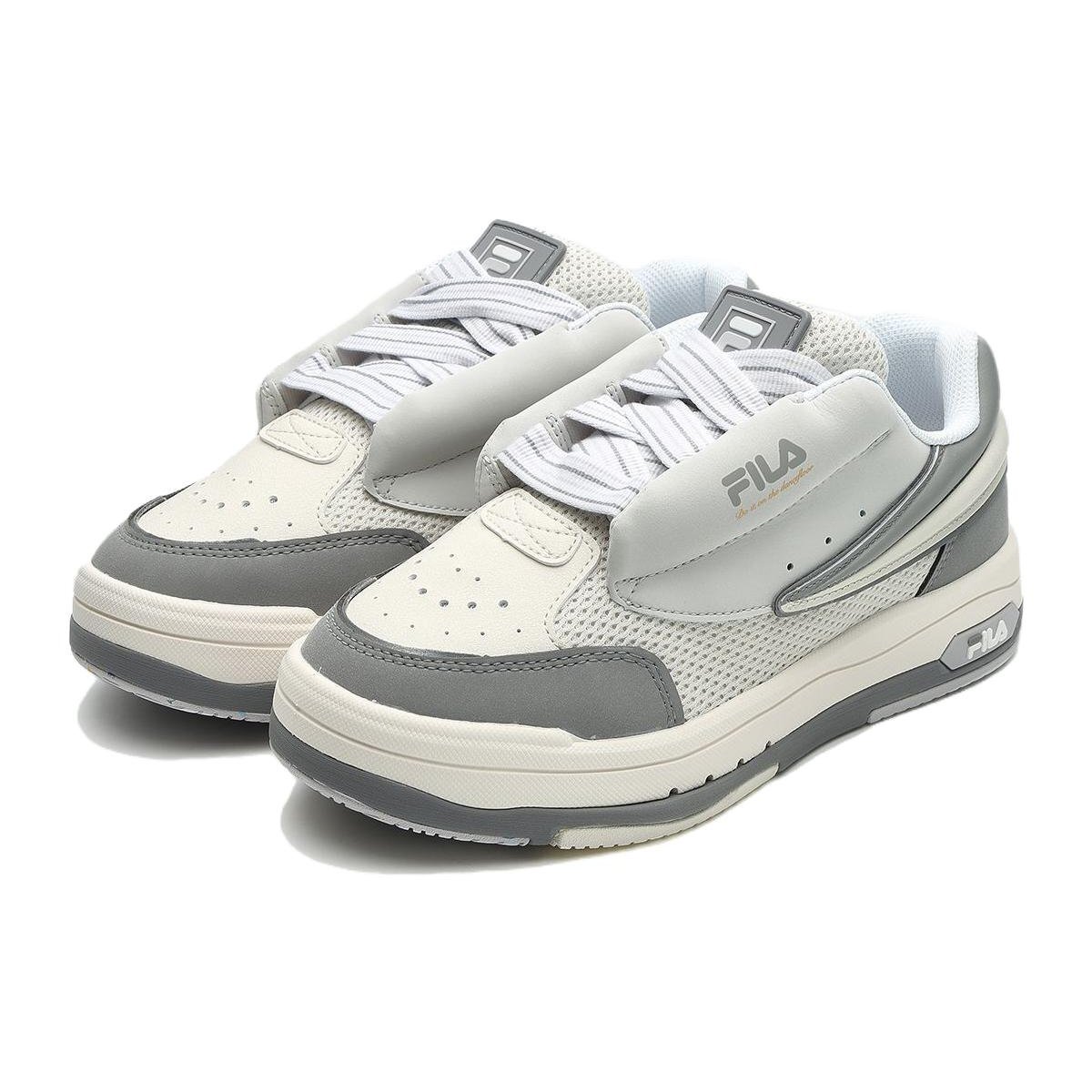 Zapatos casuales Mix «Blanco Gris»