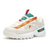 Zapatos D-formation Daddy Verde/Naranja/Blanco