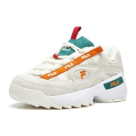 Zapatos D-formation Daddy Verde/Naranja/Blanco