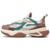 Zapatos Daddy «Blanco, Marrón, Verde»