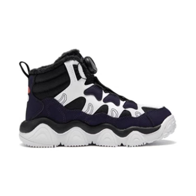 Zapatos de caña alta «Negro Blanco»