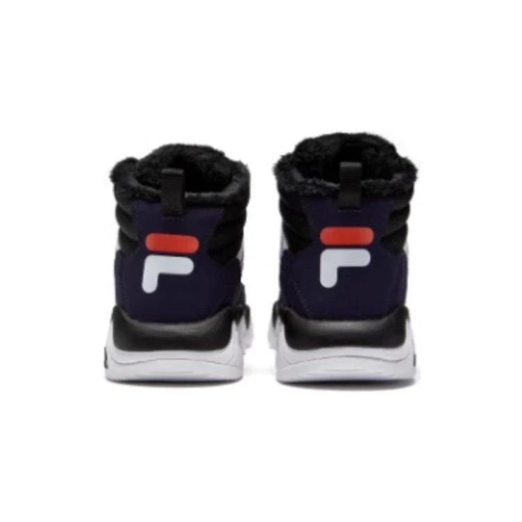 Zapatos de caña alta «Negro Blanco»