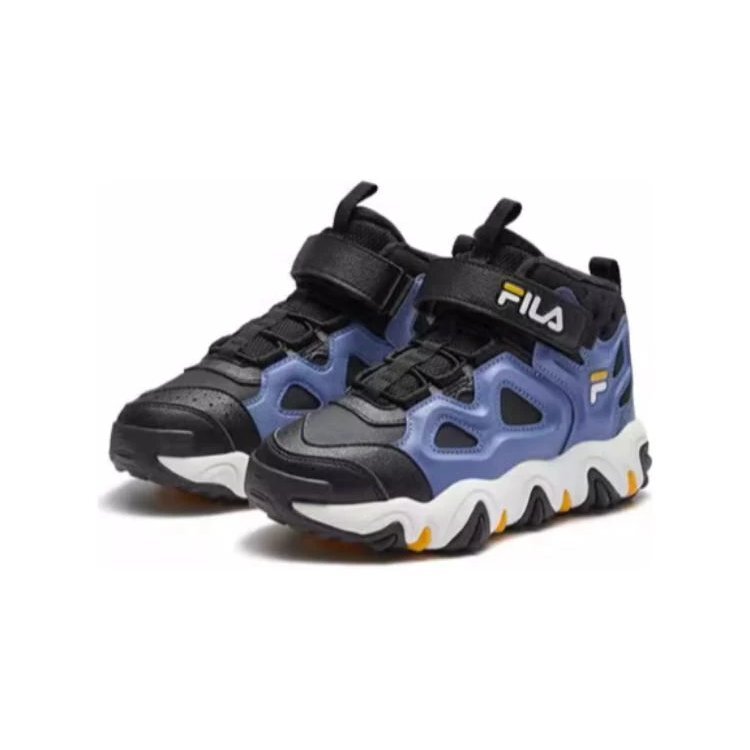 Zapatos de estilo de vida de caña alta «Blue Black»