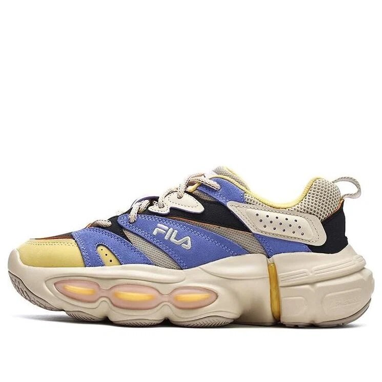 Zapatos de moda ET «Beige Bue Yellow»