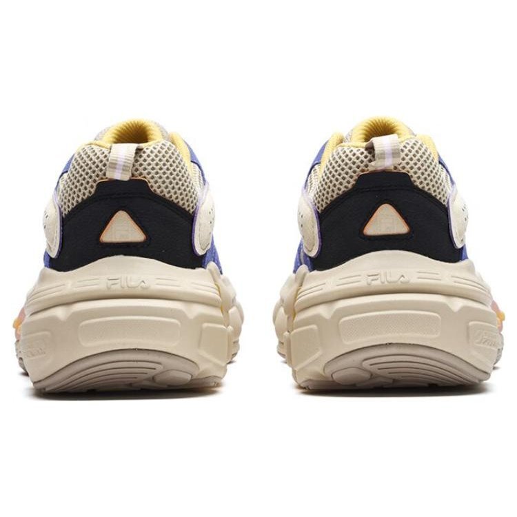 Zapatos de moda ET «Beige Bue Yellow»