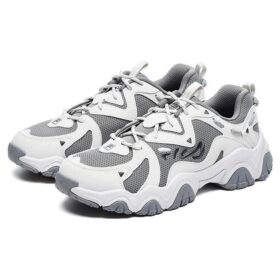 Zapatos de moda Fluid Cat Claw «Blanco Gris»