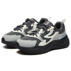 Zapatos de papá «Gris Negro»