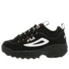 Zapatos Disruptor 2 de caña baja estilo «daddy» Negro/Blanco