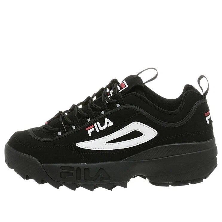 Zapatos Disruptor 2 de caña baja estilo «daddy» Negro/Blanco