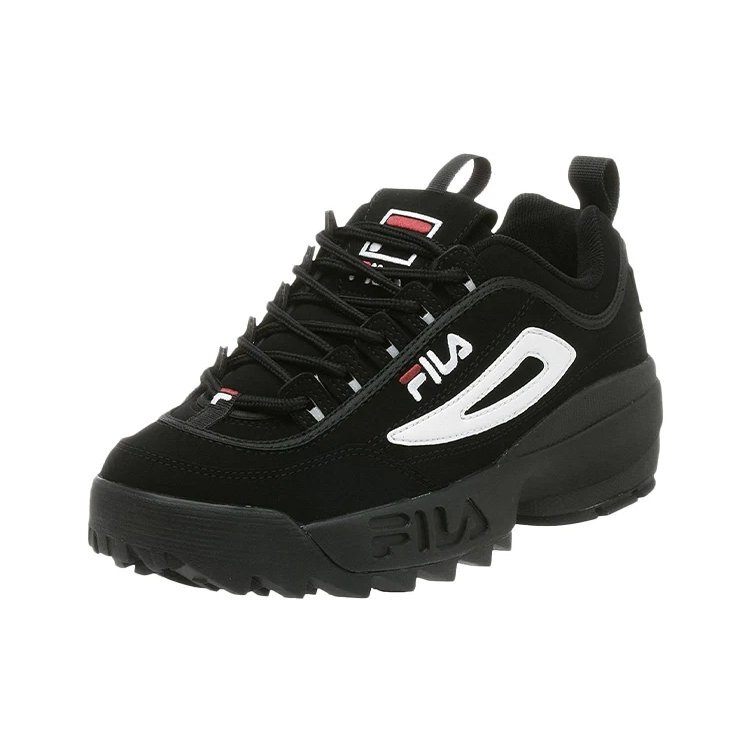 Zapatos Disruptor 2 de caña baja estilo «daddy» Negro/Blanco