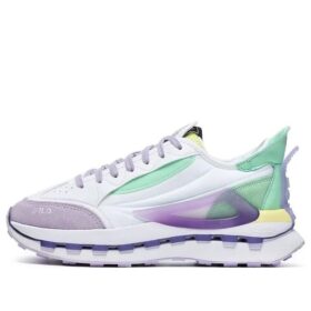 Zapatos KM «Blanco, morado y aguamarina»